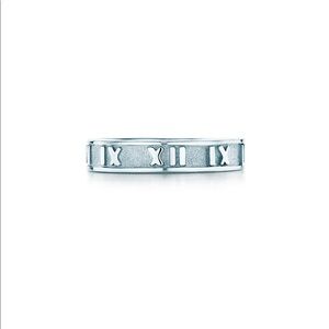 Tiffany’s Atlas Roman Numerals Ring